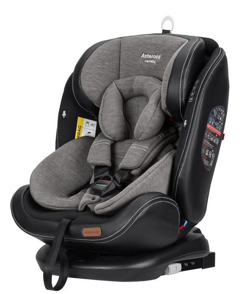 Автокрісло з поворотом ISOFIX CARRELLO Asteroid Lunar Beige 0+1/2/3 до 12 років (від 0 до 36 кг) Бежевий CRL-12801/2 Lunar Beige фото