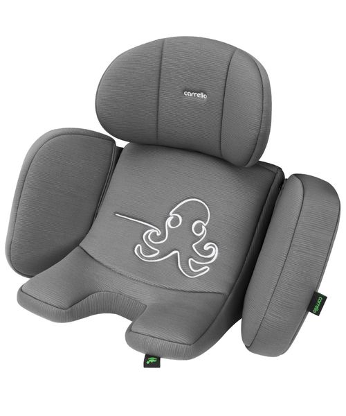 Автокрісло з поворотом та опорною стійкою ISOFIX Octopus CARRELLO на зріст 40-150 см Чорний CRL-16002 Midnight Black фото