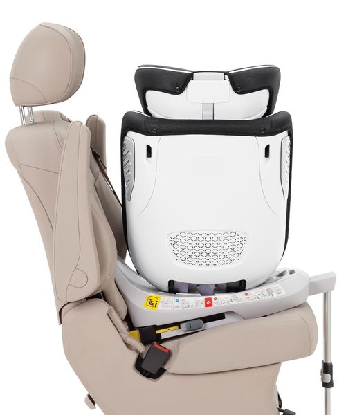 Автокресло с поворотом и опорной стойкой ISOFIX Revolt CARRELLO на рост 40-150 см Серый CRL-15805 Sky Grey фото