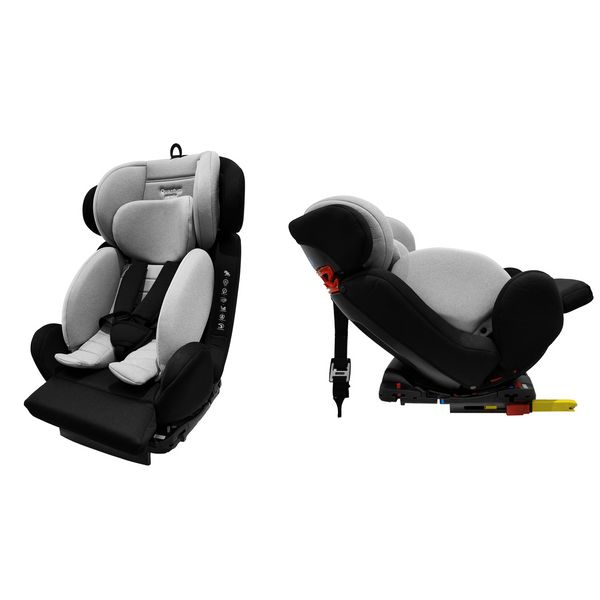 Автокрісло ISOFIX Quantum CARRELLO Sky Grey група 0+1+2+3 /2/ з народження до 12 років (0-32 кг) Сірий CRL-11803/3 Sky Grey фото