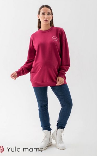 Джинси для вагітних slim fit під животик Loria S Юла Мама Синій DM-30.021 11648 фото