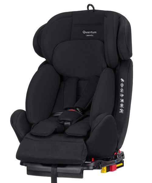 Автокрісло ISOFIX Quantum CARRELLO Space Black група 0+1+2+3 /2/ з народження до 12 років (0-32 кг) Чорний CRL-11803/3 Space Black фото