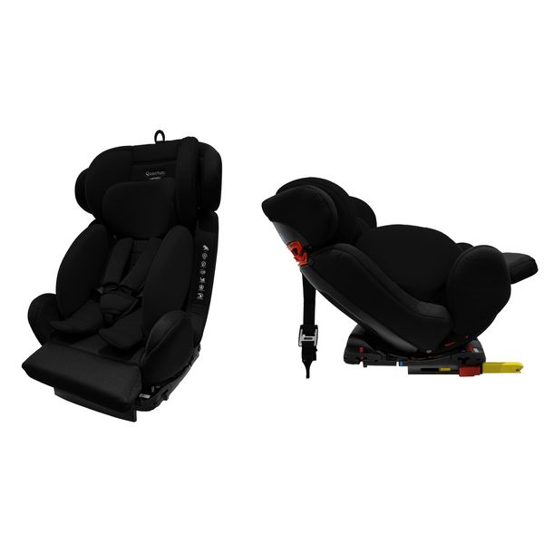 Автокрісло ISOFIX Quantum CARRELLO Space Black група 0+1+2+3 /2/ з народження до 12 років (0-32 кг) Чорний CRL-11803/3 Space Black фото