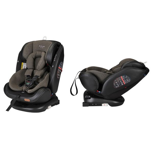 Автокрісло з поворотом ISOFIX CARRELLO Asteroid Hunter Green 0+1/2/3 до 12 років (від 0 до 36 кг) Зелений CRL-12801/2 Hunter Green фото