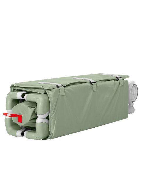 Дворівневе ліжко-манеж CARRELLO Piccolo+ Зелений CRL-11501/2 Коричневый фото