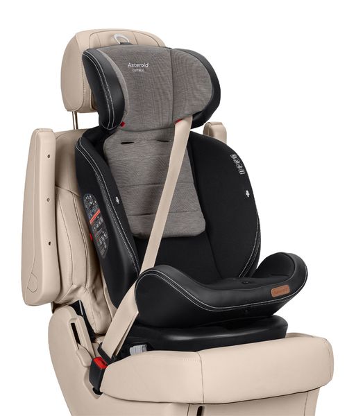 Автокресло с поворотом ISOFIX CARRELLO Asteroid Space Black 0+1/2/3 до 12 лет (от 0 до 36 кг) Черный CRL-12801/2 Space Black фото