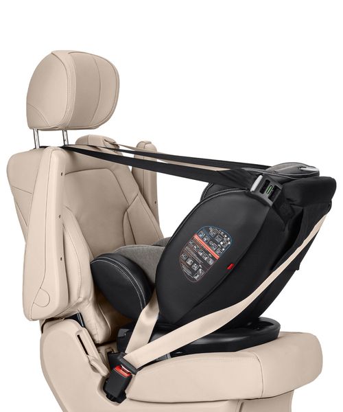 Автокресло с поворотом ISOFIX CARRELLO Asteroid Space Black 0+1/2/3 до 12 лет (от 0 до 36 кг) Черный CRL-12801/2 Space Black фото